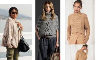 Ang pinakamalaking seleksyon ng mga naka-istilong sweaters na may braids
