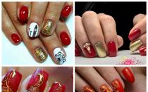 Choosing a fashionable nail design for the New Year